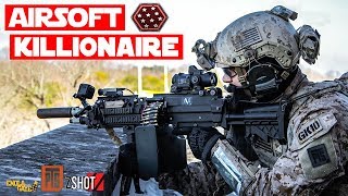 AIRSOFT KILLIONAIRE  - Hospital LMG Roof Top Sniper - Operation Bone Strike Gameplay Part 3