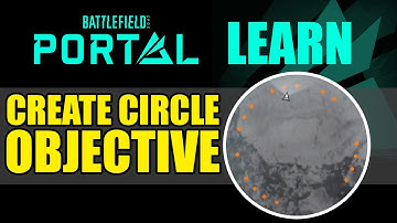 Placing a circular objective - Battlefield 2042 Portal Rules Editor #Battle Royale Circle
