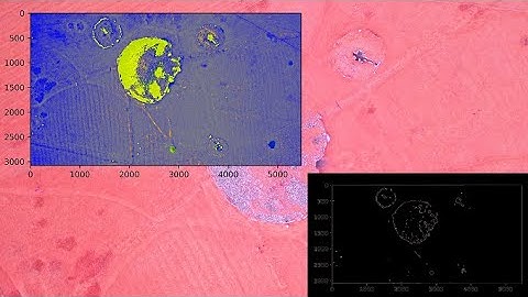 Drone Archaeology | Tomb Hunting Using NDVI, NIR Threshold with Bitwise NOT in Python