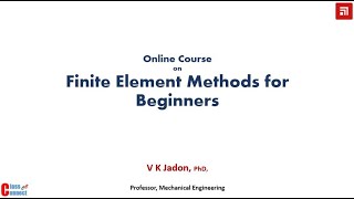FEA of Beam including Stress Recovery Point Session-10 : FEM for Beginners