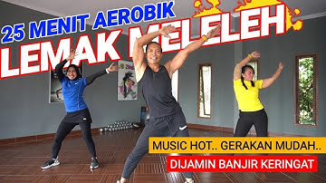 SENAM AEROBIK MEMBAKAR LEMAK | MUSIK HOT BIKIN TAMBAH SEMANGAT