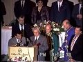 UBC receives Shevchenko Prize from President Kravchuk May 10, 1992