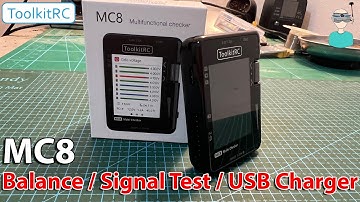 ToolkitRC MC8 Multi-Checker /  USB-C Fast Charger