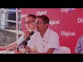 Cop wins with Digicel, drives away with new car