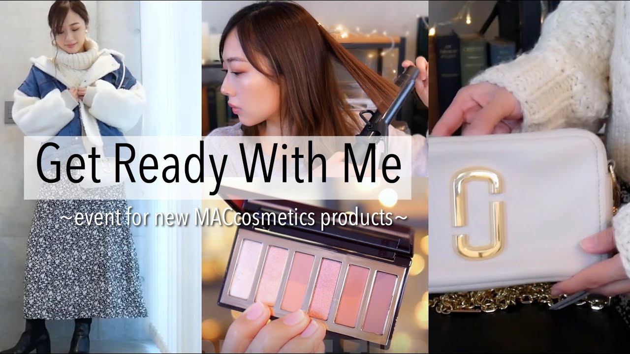 MACのイベントに行く日の準備動画💗春を意識してメイク🌸✨/Get Ready With Me!/yurika