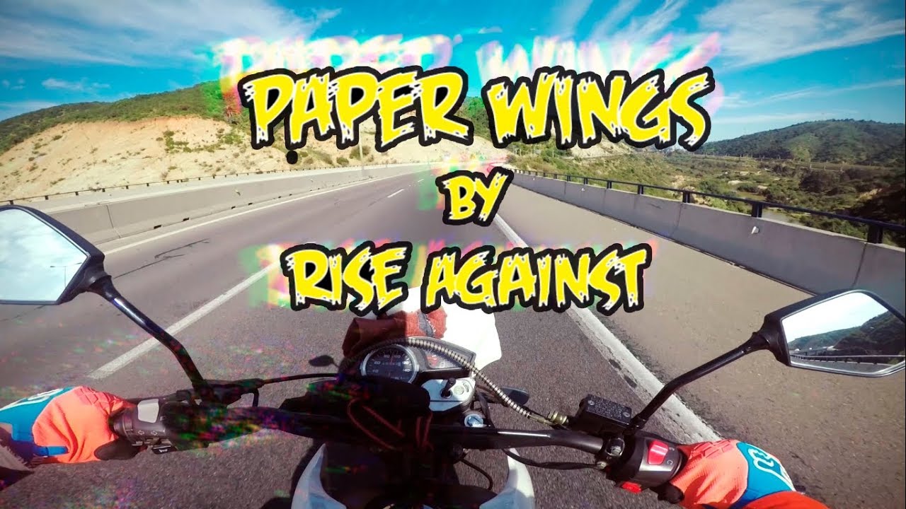 Paper Wings Rise Against (Lyrics Video) YouTube