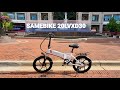 Unboxing and review folding electric bike Samebike 20lvxd30