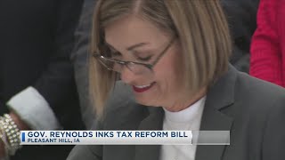 Gov. Reynolds Inks Tax Reform Bill