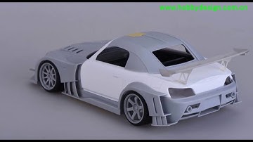 124 JS S2000 Transkit detail products work in progress step by step