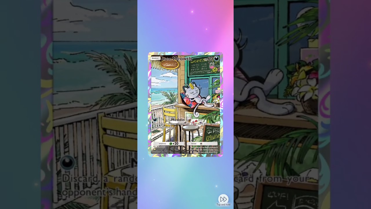 Opening an Extradimensional Crisis Pack in Pokémon TCG Pocket