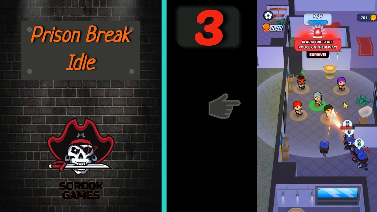 Prison Break Idle➤Часть 3. Новый в команде➤Прохождение