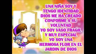 Video thumbnail of "MI IDENTIDAD Coro para niños canción Infantil cristiana Pentecostal Letra"