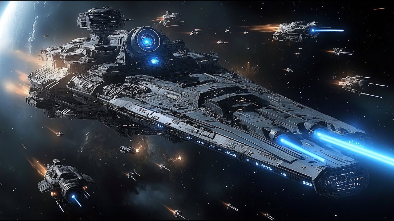 Die Galaxis lachte über menschliche Schiffe — bis der Krieg im Feuer begann!