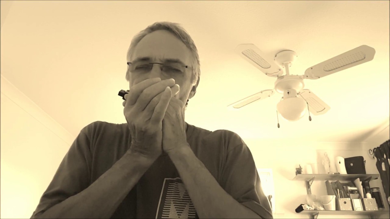 Low D Blues Shuffle Harmonica Cover YouTube