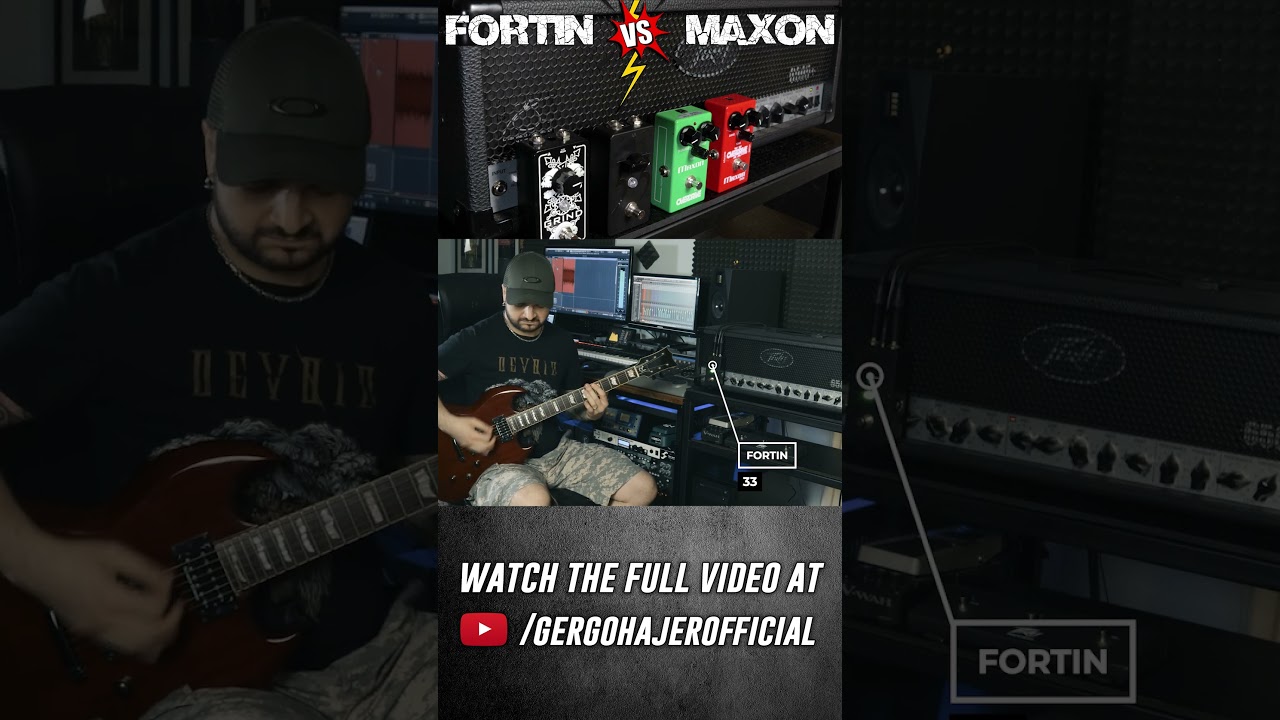 Fortin GRIND & 33 VS Maxon OD808 & 808X