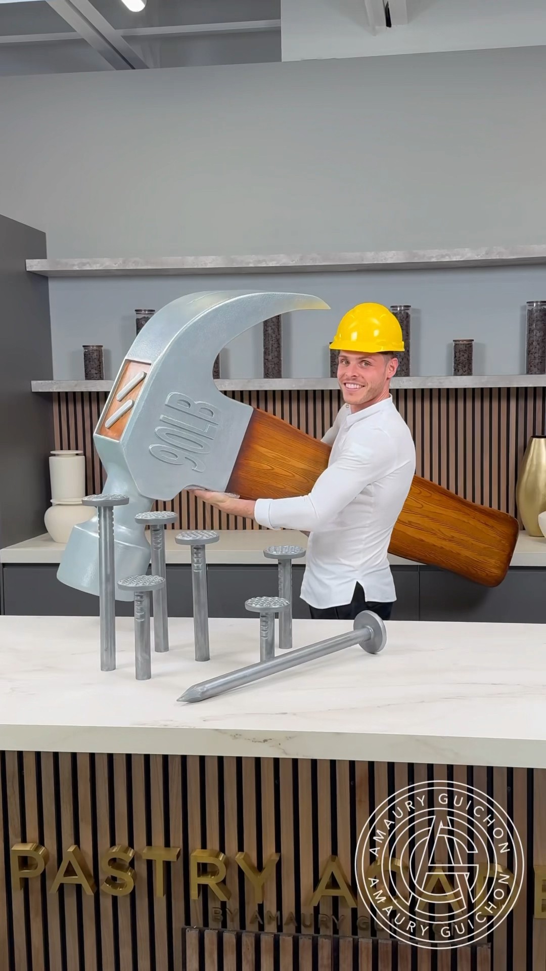 Chocolate Hammer and Nails! ? I think I nailed this one. What do you guys think?#amauryguichon