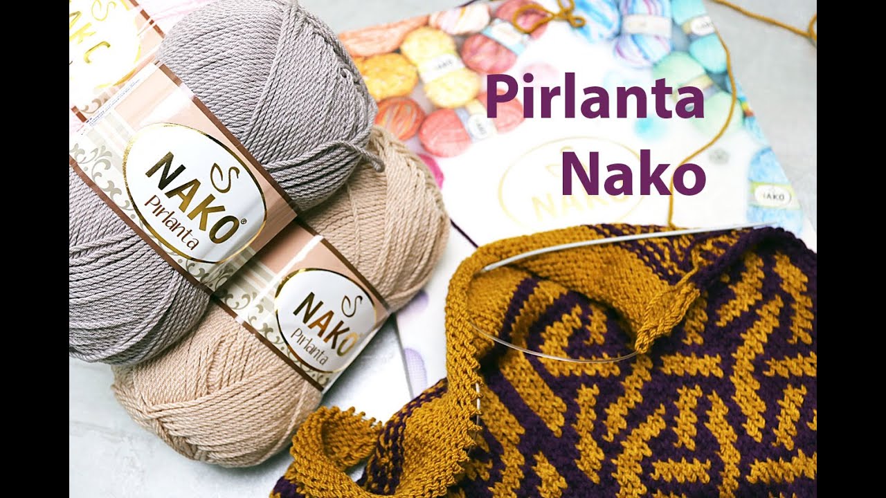 💎Пряжа микрофибра. Pirlanta Nako