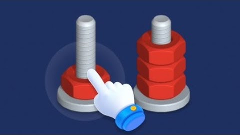 Nut Sort Puzzle Levels 1 2 3 4 5 6 7 8 9 10 Gameplay 