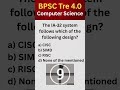 Which Design Does IA-32 Follow? CISC vs RISC #bpsctre#computerscience