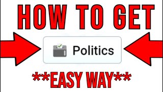 How To Make Politics In Infinite Craft