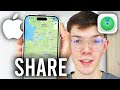 How To Share Your Location On iPhone - Step By Step