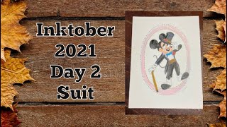 Inktober 2021 - Day 2  - Suit