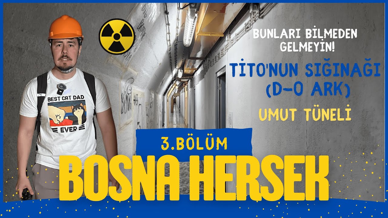 Nükleer Sığınağa Girdik! - Umut Tüneli & Tito'nun Nükleer Sığınağı (D-0 Ark)