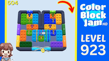 Color Block Jam Level 504 (923) Solution Walkthrough
