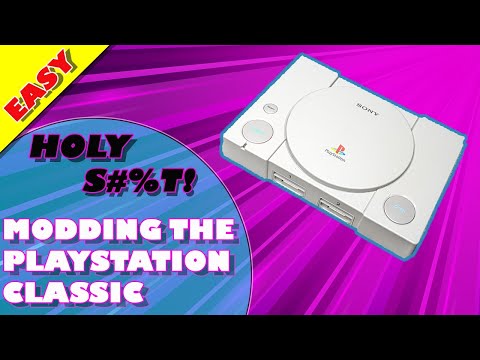 Simple way to hack/mod your Playstation Classic Edition and add more games!  