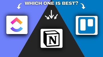 ClickUp vs Notion vs Trello 2025 – Which Productivity Tool is Best?