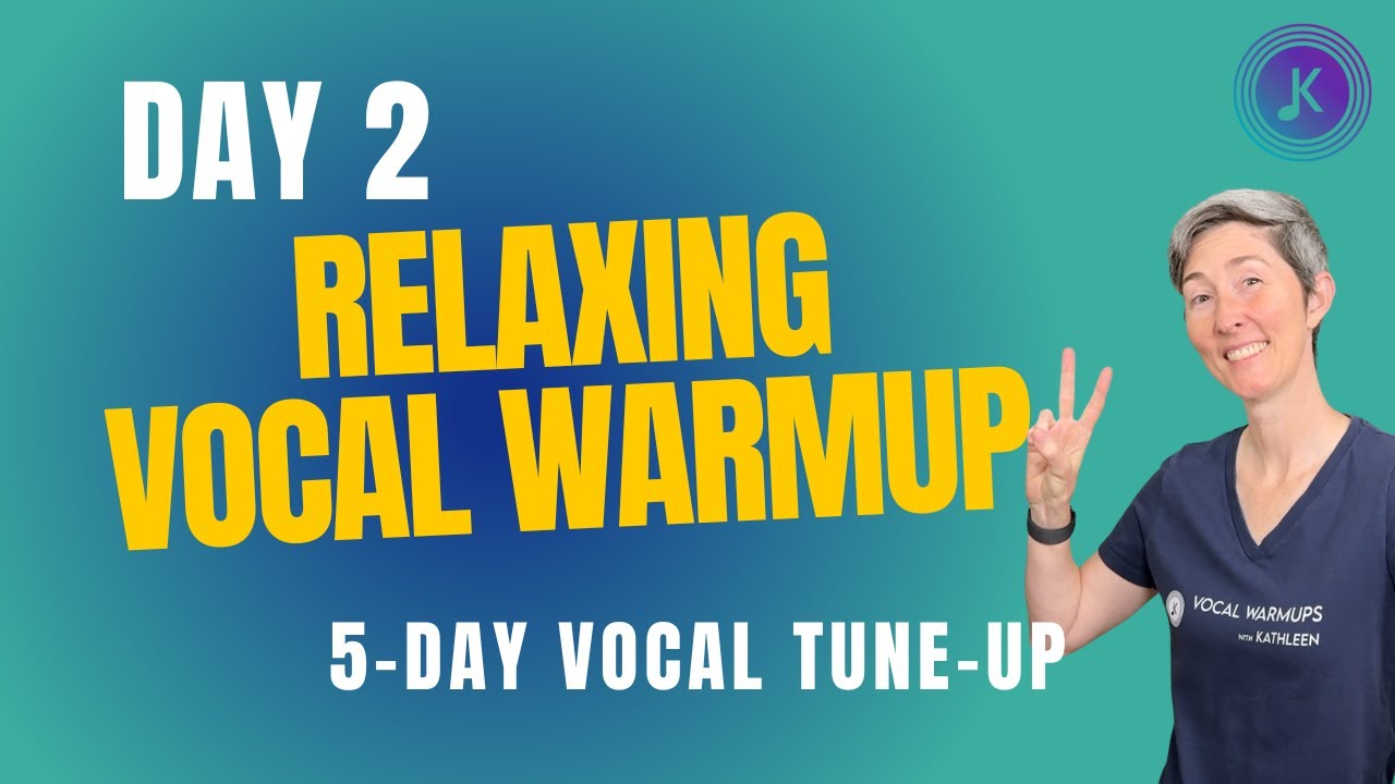 5-дневная программа подготовки вокала - День второй - Расслабляющие упражнения и разминка для голоса