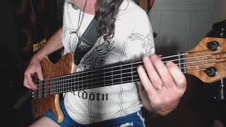 Video thumbnail of "Couleur Menthe à l'eau.... bass cover"