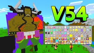 รีวิวแอดออนวันพีช อัปเดตผลปีศาจไคโดสมจริง!! [Minecraft มือถือ Onepice V54]