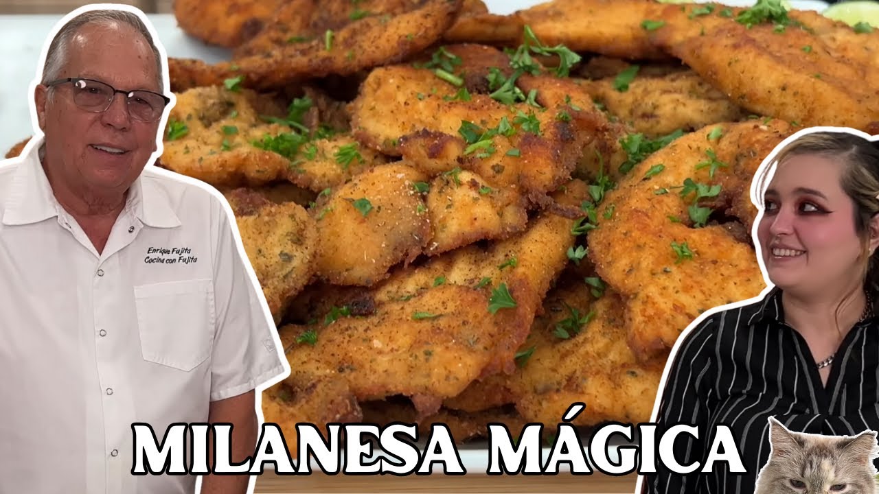 Milanesa Mágica con mi hija | Cocina Con Fujita