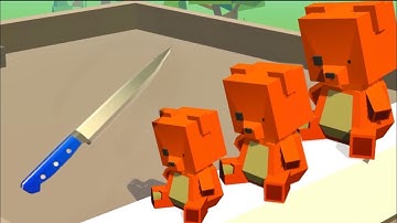 Slice Master - ASMR Cutting Game! Relaxing sounds! Satisfying Video