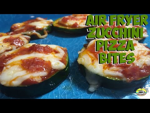 zucchini-pizza-bites-in-air-fryer-|-healthy-recipes-|-low-carb-recipes-|-keto-friendly