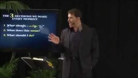Tony Robbins - Outcome based Decision making