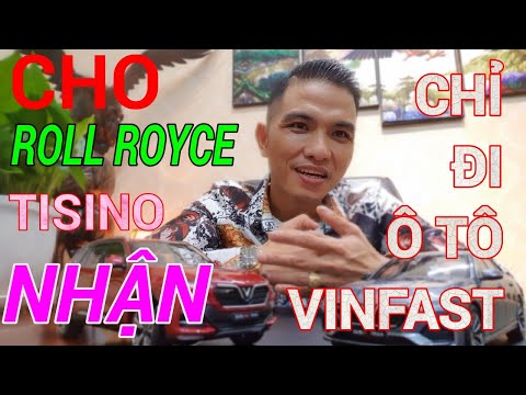 CHO ROll ROYCE, MAYBACK,... TISINO NHẬN, NHƯNG CHỈ ĐI Ô TÔ VINFAST...