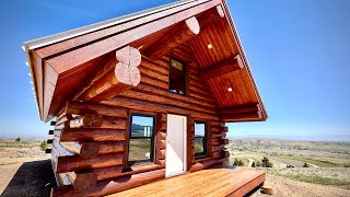 Montana Log Cabin Stain- Elvie’s Meadowlark Team Brilliantly Transforms Exterior