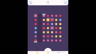 TwoDots: Level 130 (No Power-ups) Walkthrough (Two Dots)