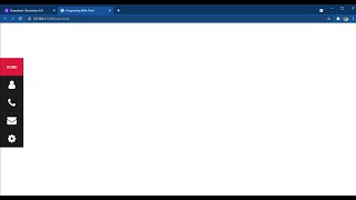 How To  Create 3D Rotating Style Sidebar Using HTML And CSS Language