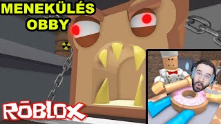 MENEKÜLÉS mert FÁNKÁ VÁLTOZTAT a GONOSZ PÉK ! 😂 | Escape The Bakery Obby (NEW)