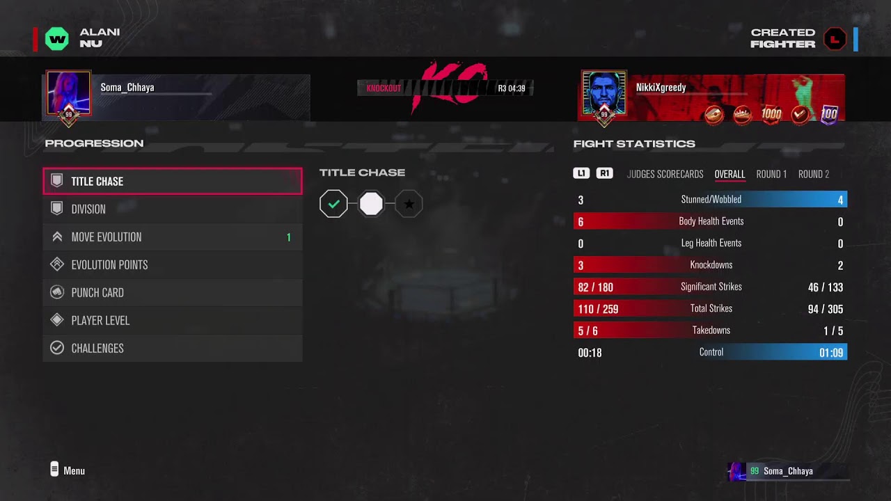 UFC 5 Online Gameplay