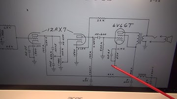 How to fix a Fender Princeton Vintage tube guitar amp using a Laptop