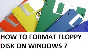 How To Format Floppy Disk on Window7