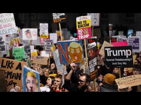 US President Donald Trump's state visit to UK causes chaos