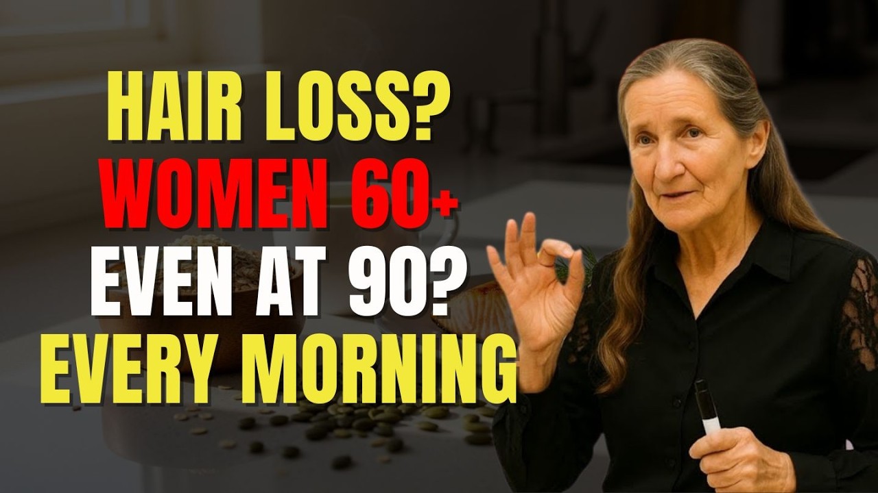 Women 60+: 30-Second Morning Habit That May Help Prevent Hair Thinning | Senior Health