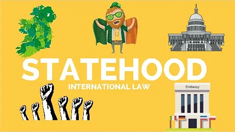 Statehood,  Montevideo convention visualized  International Law Animation Lex Animata Hesham elrafei