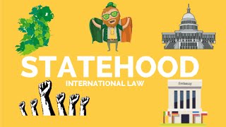 Statehood,  Montevideo convention visualized  International Law Animation Lex Animata Hesham elrafei