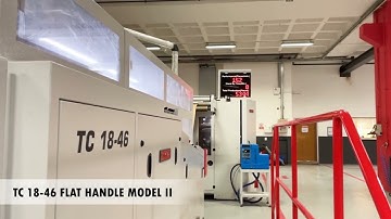 TC 18-46 Model II- Flat Handle Shopping Bag Machine